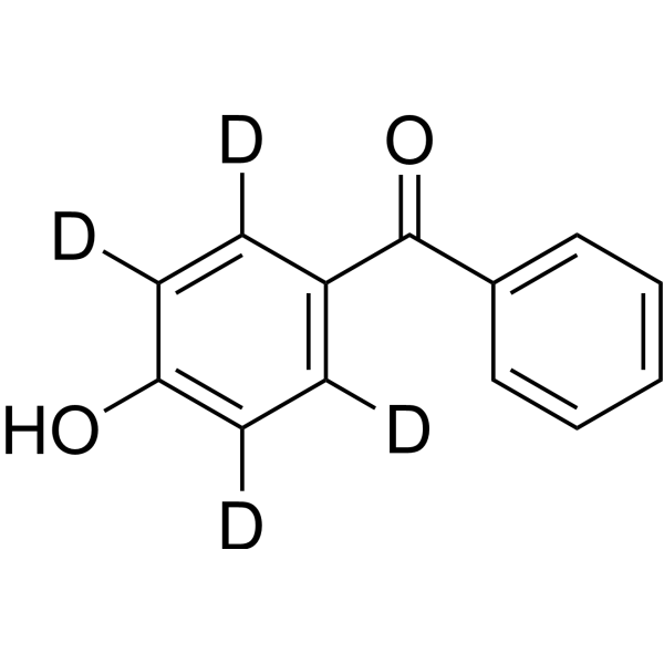 4-Hydroxybenzophenone-d4 93496-64-1